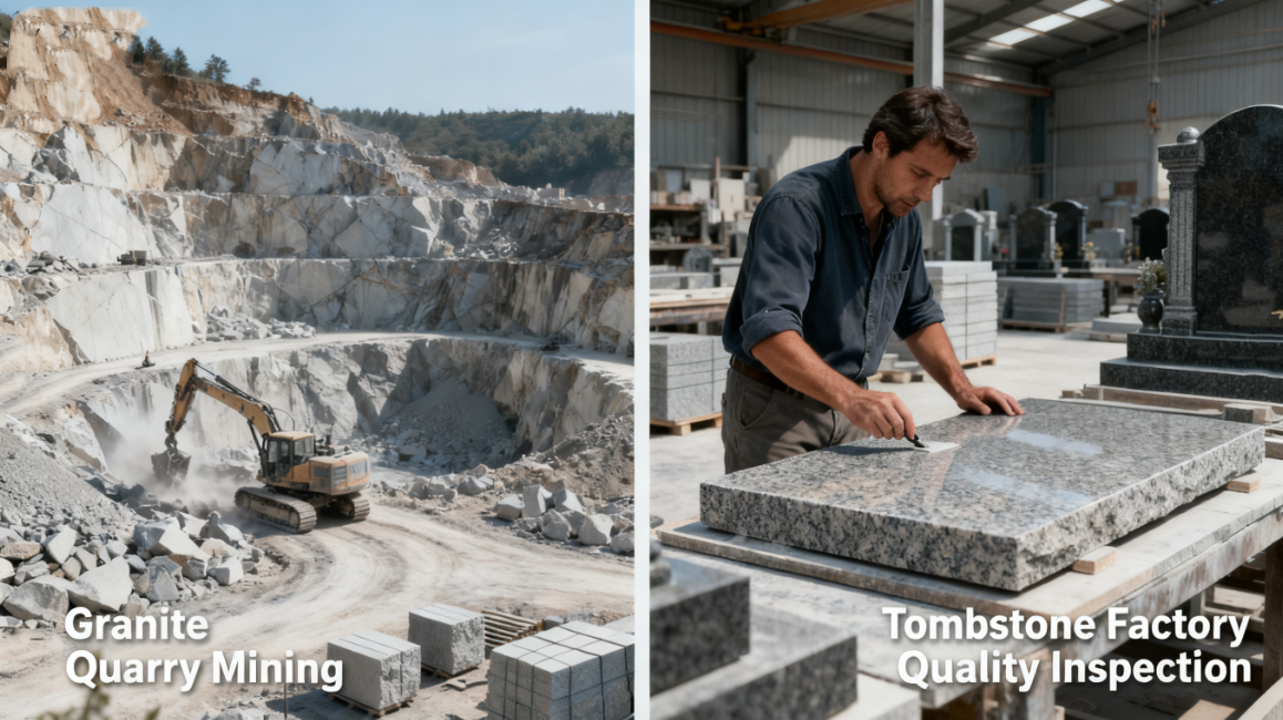 கிரானைட் கல்லறை சிறந்ததா அல்லது பளிங்கு கல்லறையா?